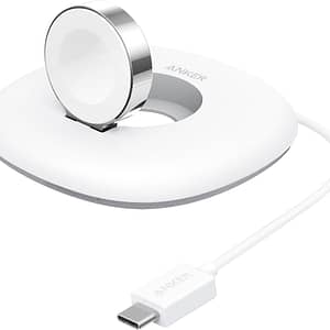 Anker Apple Watch Foldable Charging Pad USB-C cable 4ft White Accessories Shop Online at Dubai Offers