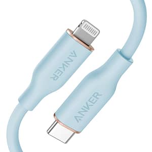 Anker PowerLine III Flow USB-C to Lightning 3ft Blue Accessories Shop Online at Dubai Offers