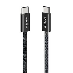 Anker USB-C to USB-C Cable (1m, 240W) BLACK 1 USB-C to USB-C Cable (1m, 240W) Accessories Shop Online at Dubai Offers