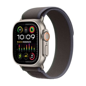 Apple Watch Ultra 2 GPS + Cellular, 49mm Titanium Case with Blue/Black Trail Loop – M/L Apple Watch Shop Online at Dubai Offers