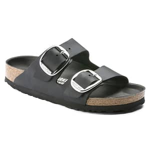 Arizona Big Buckle Natural Leather Oiled Black Female Female Shop Online at Dubai Offers