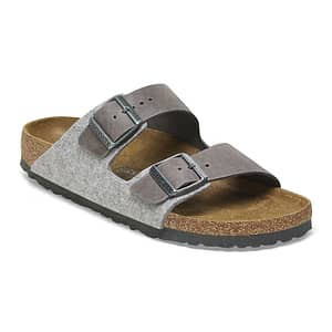 Arizona Leather/Textile/Felt Light Gray Unisex Shoes Shop Online at Dubai Offers