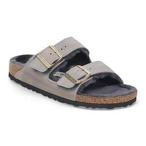 Arizona Shearling Suede Leather/Fur Stone Coin Female Female Shop Online at Dubai Offers