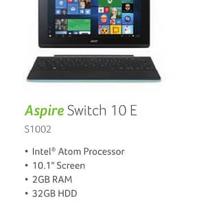 Aspire Switch 10E S1002 (Offer Start from 18 Aug 2016) City Centre Mirdif Shop Online at Dubai Offers