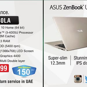 Asus Vivo Book X540 (Offer Start from 18 Aug 2016) City Centre Mirdif Shop Online at Dubai Offers