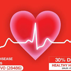 Avail 30% discount on Healthy Heart Packages at PrimaCare Clinics Health & Medical Shop Online at Dubai Offers