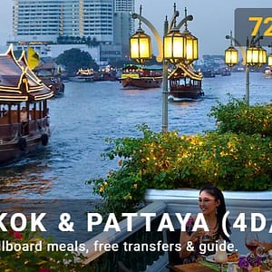 Bangkok & Pattaya 3 Nights Tour Package Holiday Packages Shop Online at Dubai Offers