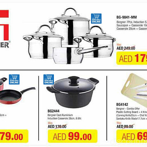 Bergner Cookware Special Offer Household Shop Online at Dubai Offers