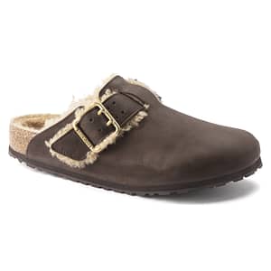 Boston Bold Shearling Natural Leather Espresso Male Male Shop Online at Dubai Offers