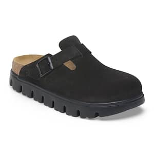 Boston Chunky Suede Leather Black/Black Female Female Shop Online at Dubai Offers