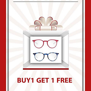 Buy 1 Get 1 Free Offer at Alpha Optical Eyewear / Sunglass Shop Online at Dubai Offers