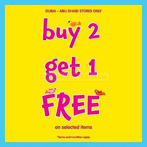 Buy 2 Get 1 Free offer at Early Learning Centre Babycare Products Shop Online at Dubai Offers 2