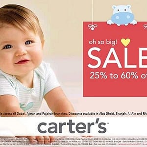 Carter’s Part Sale Promo Upto 60% OFF* Al Ghurair Centre Shop Online at Dubai Offers