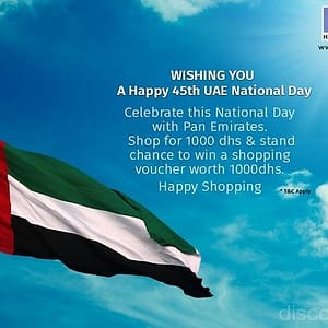 Celebrate This National Day With Pan Emirates Furniture's & Decor Shop Online at Dubai Offers