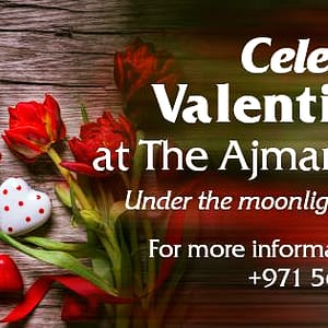 Celebrate your valentines Day @ Ajman Palace Hotel Hotel Stay Shop Online at Dubai Offers