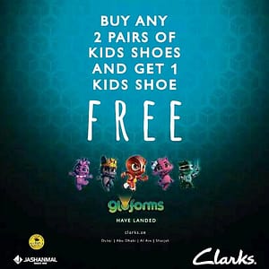 Clarks Back to School Offer (offer valid Limited Period) Al Ghurair Centre Shop Online at Dubai Offers