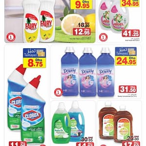 Cleaner & Detergents Special Offer @ Union Coop Cleaners & Detergents Shop Online at Dubai Offers