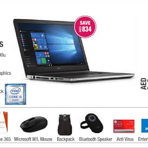 Dell Inspiration 5559 (Offer Start from 18 Aug 2016) City Centre Mirdif Shop Online at Dubai Offers