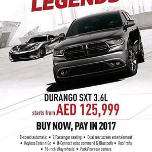 Durango SXT 3.6L Special Offer Honda Shop Online at Dubai Offers