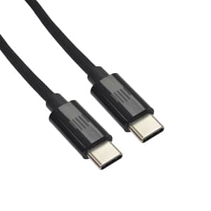 Dviced Cable USB-C to USB-C Nylon Textile 0,25m – Black Accessories Shop Online at Dubai Offers