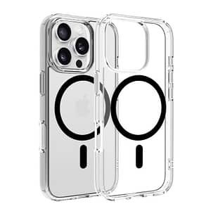 Dviced Magsafe iPhone 16 Pro case clear – Black Accessories Shop Online at Dubai Offers