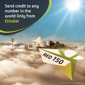 Etisalat International Credit Service Special Offer Electronics Shop Online at Dubai Offers