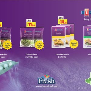 Farm Fresh Frozen Foods Special Offer @ Lulu Everyday Essentials Shop Online at Dubai Offers