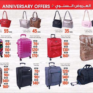 Fashion & Travel Bags On Sale @ Ansar Ansar Gallery Shop Online at Dubai Offers