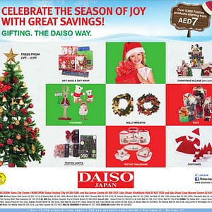 Festive Season Offers from Daiso Arabian Center Shop Online at Dubai Offers