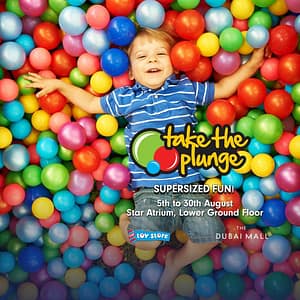 Free Session at The Giant Ball Pit in The Dubai Mall Children Shop Online at Dubai Offers