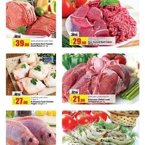 Fresh Meat & Seafoods Sale @ Lulu Food/Grocery Shop Online at Dubai Offers