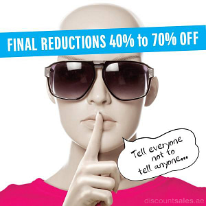 Galeries Lafayette Dubai Final Reduction Offer up to 70% OFF Clothing Shop Online at Dubai Offers 2