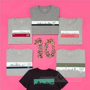 Gap exclusive skyline tee collection @ City Centre Mirdif City Centre Mirdif Shop Online at Dubai Offers