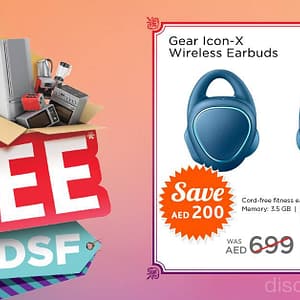 Gear Icon-X Wireless Earbuds on Sale @ EROS Computer Accessories Shop Online at Dubai Offers