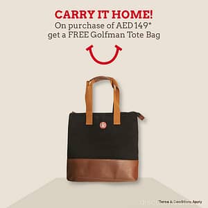 Get FREE Golfman Tote Bag at Bossini Al Ghurair Centre Shop Online at Dubai Offers