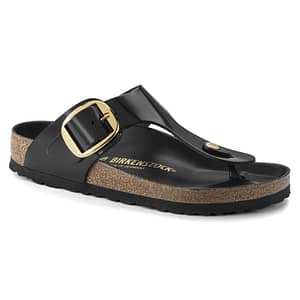 Gizeh Big Buckle Natural Leather Patent Nappa Glamour Female Female Shop Online at Dubai Offers