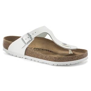 Gizeh Natural Leather White Female Female Shop Online at Dubai Offers