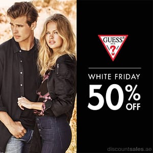 Guess White Friday 50% OFF Promo Bags & Accessories Shop Online at Dubai Offers