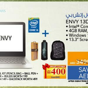 HP Envy 13D002 Laptop (From 10th Aug 2016 Till Limited period) Computers & Laptops Shop Online at Dubai Offers