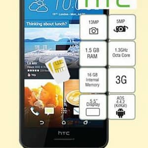 HTC 728 (valid till 17th Sept, 2016) Ansar Gallery Shop Online at Dubai Offers