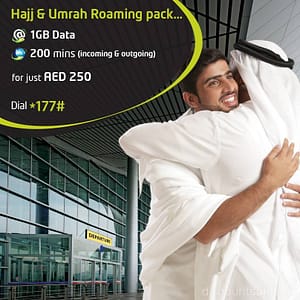 Hajj & Umrah Roaming pack by Etisalat Electronics Shop Online at Dubai Offers