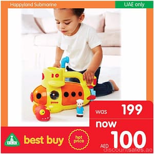 Happyland Submarine Toy now @ AED 100 Children Shop Online at Dubai Offers