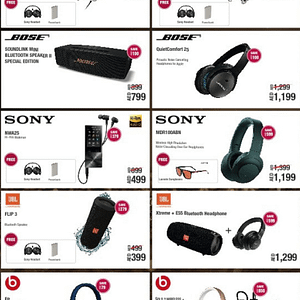 Headphones and Speaker DSF Offer at Jumbo Al Ghurair Centre Shop Online at Dubai Offers