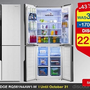 Hisense Fridge 43% OFF @ Carrefour Al Ghurair Centre Shop Online at Dubai Offers