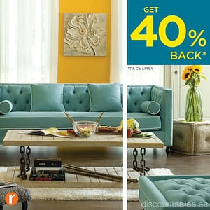 Home R Us 40% BACK* Promo Furniture's & Decor Shop Online at Dubai Offers