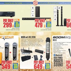 Home Theater & Audio Electronics Special Offer Appliances Shop Online at Dubai Offers