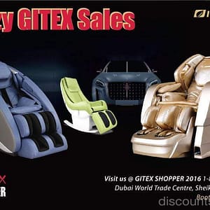 Isukoshi 3D Massage Chairs Crazy GITEX Sales Beauty Care Shop Online at Dubai Offers