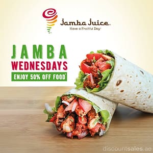 Jamba Midweek Madness 50% OFF Foods Dubai Festival City Shop Online at Dubai Offers