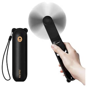 JisuLife Handheld Fan Life8 Plus – Black Accessories Shop Online at Dubai Offers