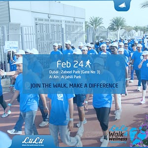 Join the Walk, Make Difference with Lulu Event & Shows Tickets Shop Online at Dubai Offers